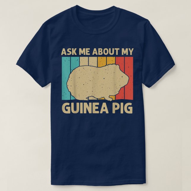 T-shirt Drôle Guinéen Cochon Pour Hommes Femmes Pomme De T (Design devant)