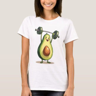 T-shirt Drôle Gym Avocado Dessin