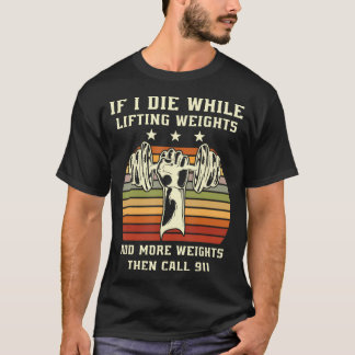 T-shirt Drôle Gym Citations Entraînement Bodybuilding Fitn