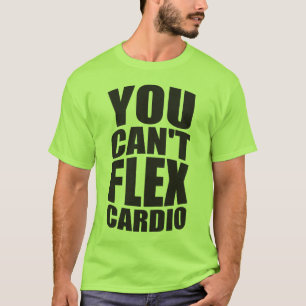 T-shirt Drôle Gym Joke - Flex Cardio