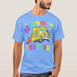 T-shirt Drôle Halloween Ceintures de sécurité Tout le mond