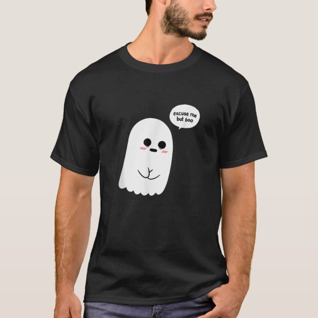 T-shirt Drôle Halloween Excusez-Moi Mais Costume Boo (Devant)