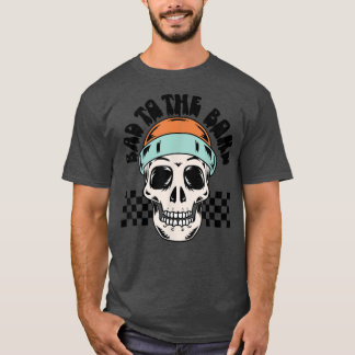 T-shirt Drôle Halloween Skull Éffrayant Skeleton Mauvais p