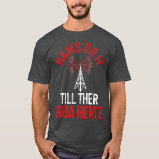 T-shirt Drôle Hams Radio Cadeau Pour Hommes Femmes Radio A