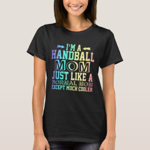 T-shirt Drôle Handball maman citations, Handball maman mig
