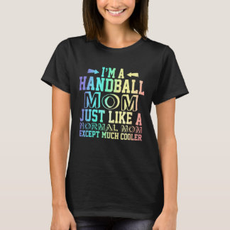 T-shirt Drôle Handball maman citations, Handball maman mig