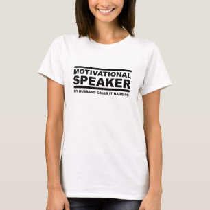 T-shirt drôle harcelant de motivation