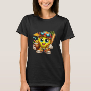 T-shirt Drôle Hawaii Softll Ll Hawaïen Tropical Été Va