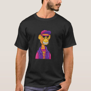 T-shirt Drôle Hipster Singe Dessin Illustration