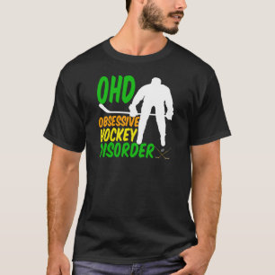 T-shirt Drôle Hockey