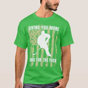 T-shirt Drôle Hockey sur glace plus de bang pour le canard