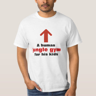 T-shirt Drôle Homme Jungle Gym Papa