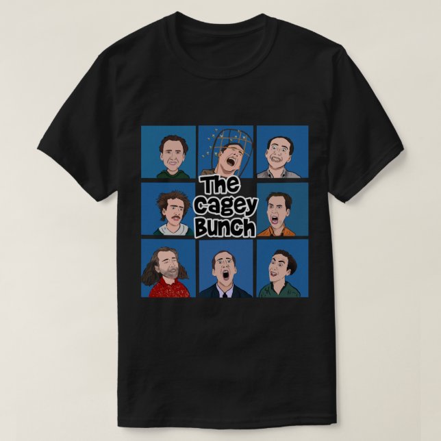 T-shirt Drôle Hommes Nicholas Cage Cadeaux Pour Noël (Design devant)