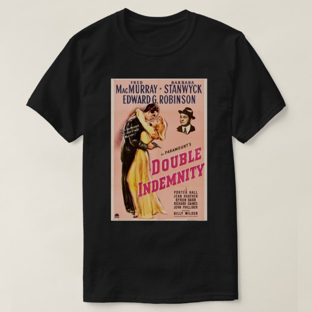 T-shirt Drôle Hommes Stanwyck Drama Barbara Actrice Cadeau (Design devant)