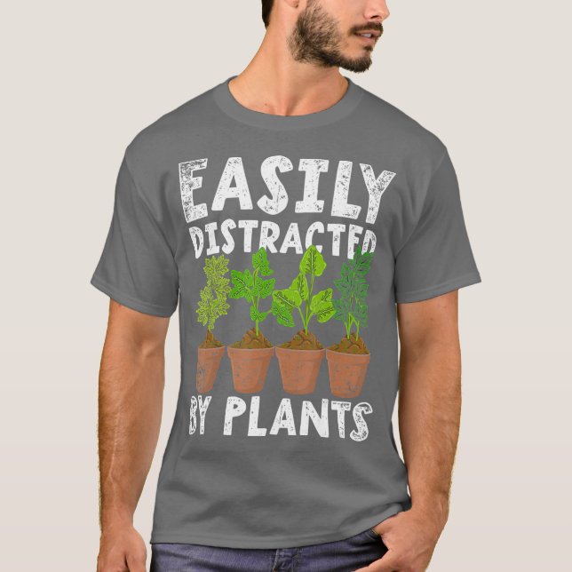 T-shirt Drôle Horticulture Plante Nature Gardening Cadeau (Devant)