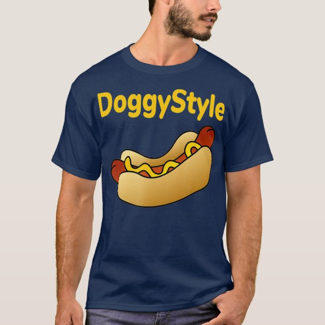 T-shirt Drôle Hot Chig Doggystyle Comical (Devant)
