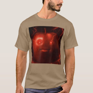 T-shirt Drôle Idiot AI Niche Mal Apple génération Z Mème P