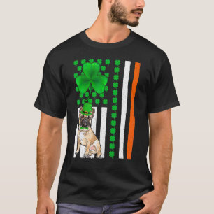 T-shirt Drôle irlandais américain Drôle Français Bulldog S