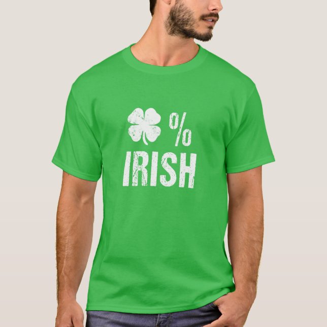 T-shirt Drôle irlandais Jour de la St Patrick 2022 App (Devant)