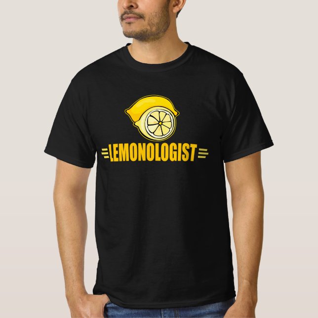 T-shirt Drôle J'adore les Citrons (Devant)