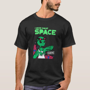 T-shirt Drôle j'ai besoin d'espace Sensibilisation à la sa
