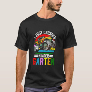 T-shirt Drôle, j'ai écrasé jardin d'enfants Monster Truck