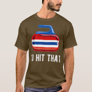 T-shirt Drôle J'Ai Touché Cette Équipe De Curling Balayage