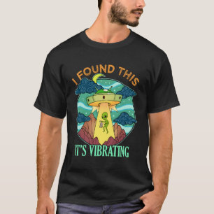 T-shirt Drôle, j'ai trouvé ça. Son chat extraterrestre vib
