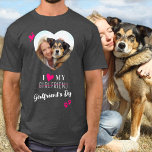 T-shirt Drôle J'Aime Ma Petite Amie Amoureux des chiens Co<br><div class="desc">Qui aimez-vous vraiment ? Votre petite amie ou son chien ! Offrez un cadeau parfait à votre petit ami cette journée de valentines avec cette drôle de chemise d'amant chien ! Un must pour chaque amoureux des chiens, chien maman et chien papa! Une tournure amusante sur I Love My Girlfriend,...</div>