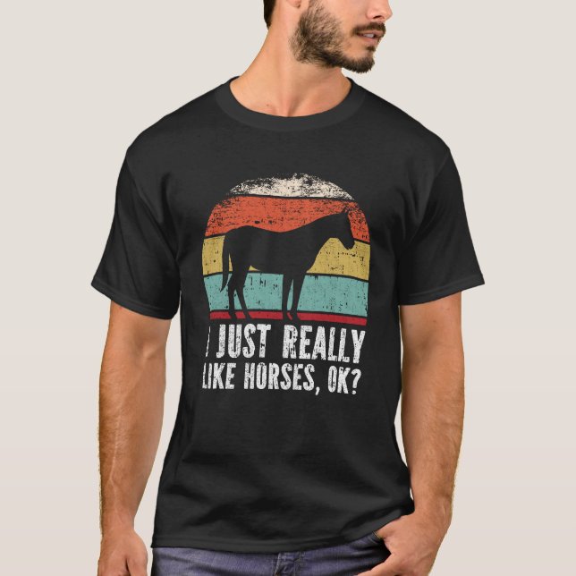 T-shirt Drôle, J'Aime Vraiment Les Chances, OK ? (Devant)
