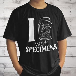 T-shirt Drôle Je Cœur Spécimen Humide Collectionneur Humou