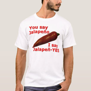 T-shirt Drôle je dis le jeu de mots de Jalapen-YES