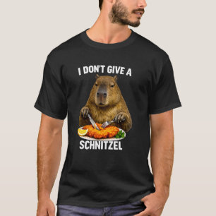 T-shirt Drôle je ne donne pas de nourriture à un capybara
