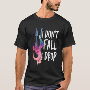 T-shirt Drôle Je ne tombe pas je lâche Amateur de Yoga Aér