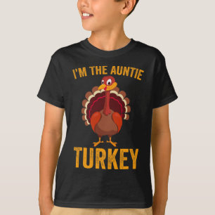 T-shirt Drôle Je suis La Tante Turquie Drôle Tante Thanksg