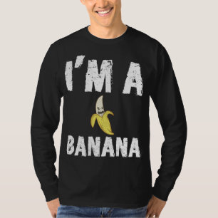 T-shirt Drôle, je suis une banane effrayante