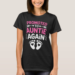 T-shirt Drôle Je vais être Tatie Promu à Tatie