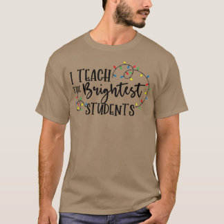 T-shirt Drôle J'Enseigne Les Étudiants Les Plus Éclairés D