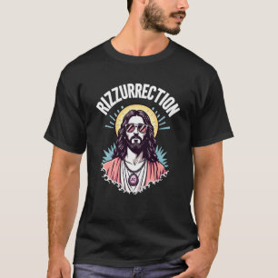 T-shirt Drôle Jesus Mème Gen Z Slang Rizz Il est Rizzen Sw