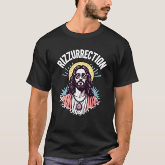 T-shirt Drôle Jesus Mème Gen Z Slang Rizz Il est Rizzen Sw