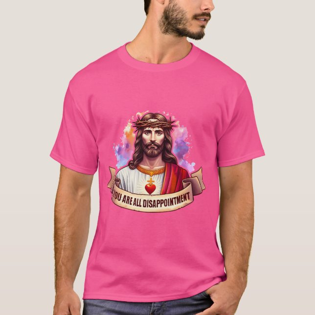 T-shirt Drôle Jésus offensif (Devant)