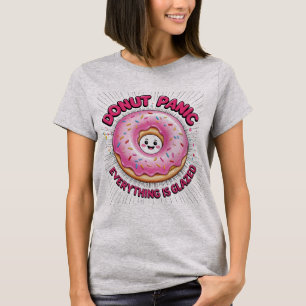 T-shirt Drôle jeu de beignes pour la fête des beignes