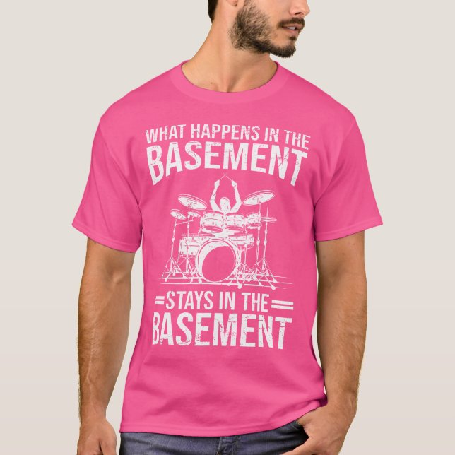 T-shirt Drôle Jeu De Drumming Tee Pour Hommes Femmes Druml (Devant)