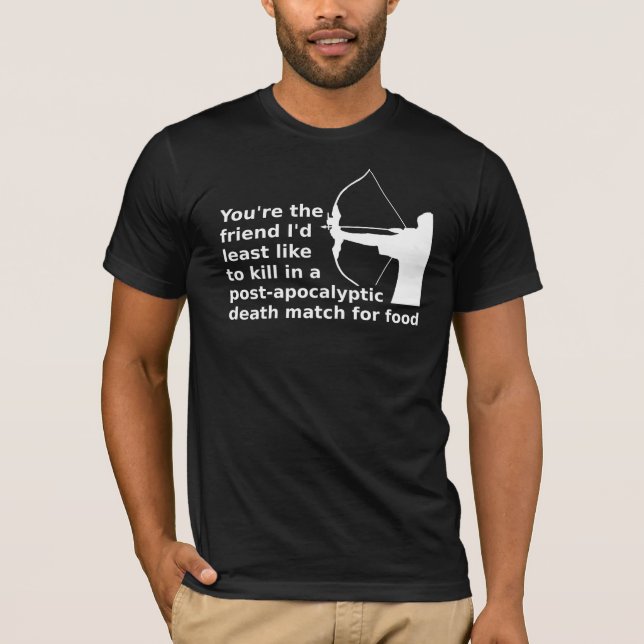 T-Shirt Drôle Jeux de Faim (Devant)