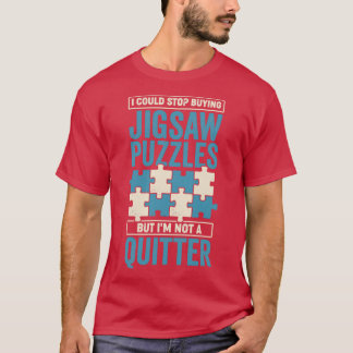 T-shirt Drôle Jigsaw Puzzle Lover Puzzler Cadeau