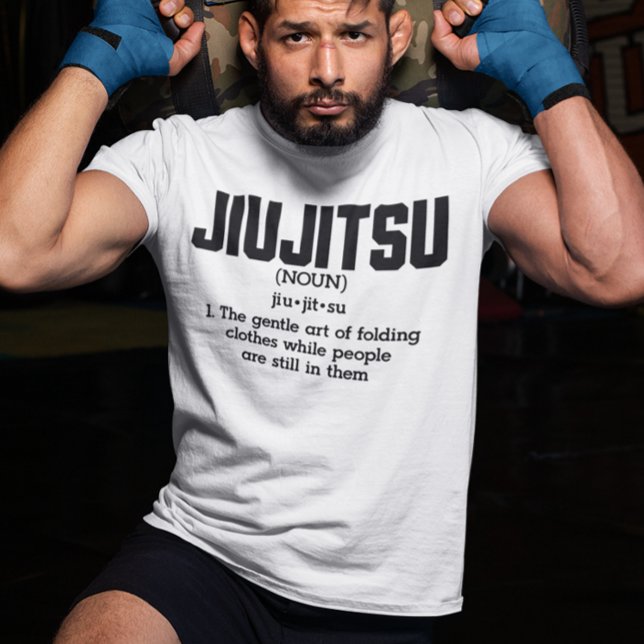 T-shirt Drôle Jiu Jitsu Dit (Créateur téléchargé)