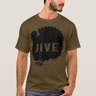 T-shirt Drôle Jive Thanksgiving Turquie Day Retro Holiday
