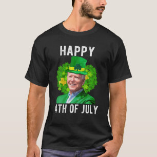 T-shirt Drôle Joe Bi.Den Joyeux Saint Patrick Jour 4 De Ju