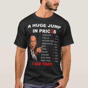 T-shirt Drôle Joe Biden Crise Américaine J'Ai Fait Cet Éno