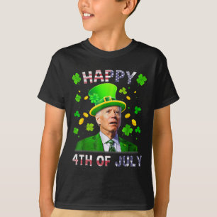 T-shirt Drôle Joe Biden mignon Jour de la Saint Patrick Bo
